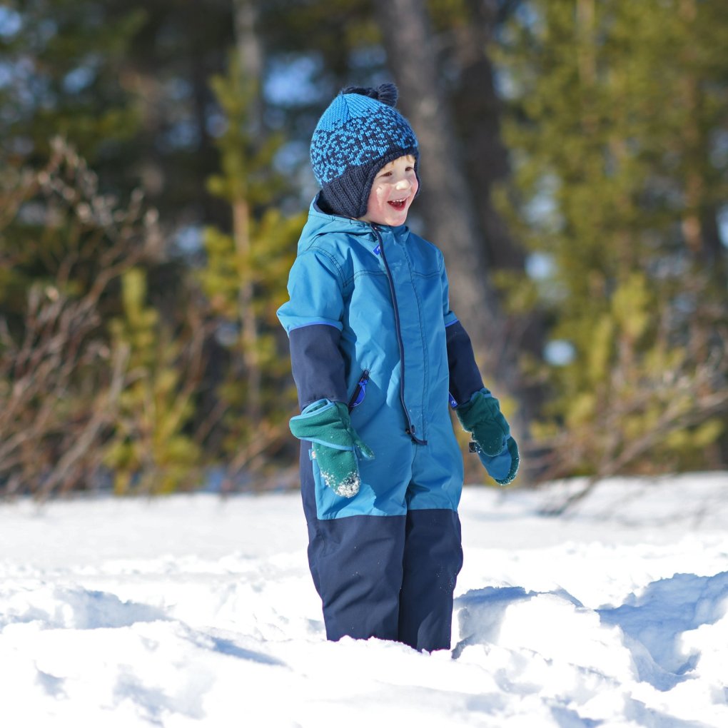 Finkid LAPANEN LIGHT Kids Mittens - raspberry/fox