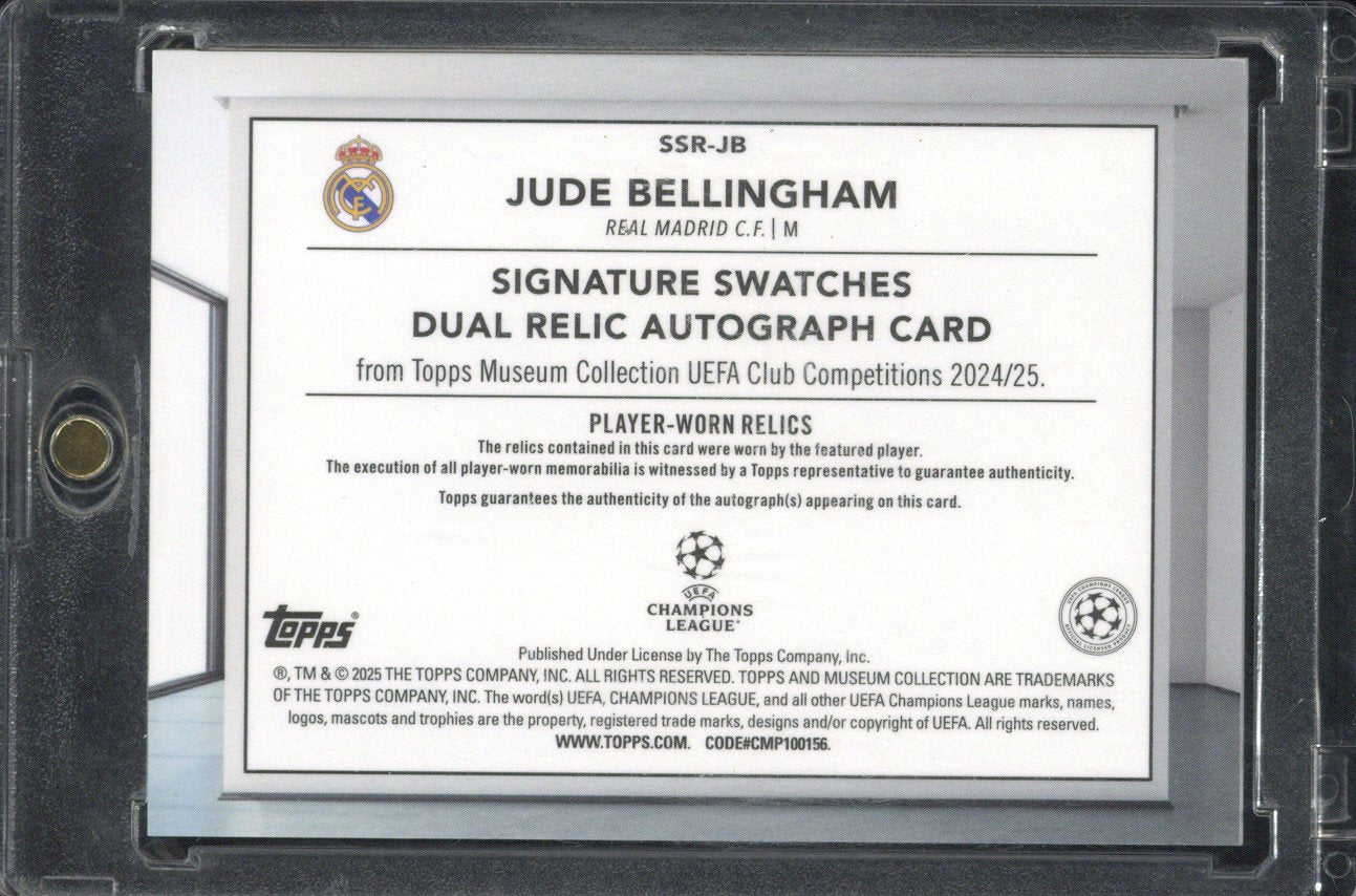 2024-25 Topps Museum UCC Dual Relic Autograph /50 #SSR-JB