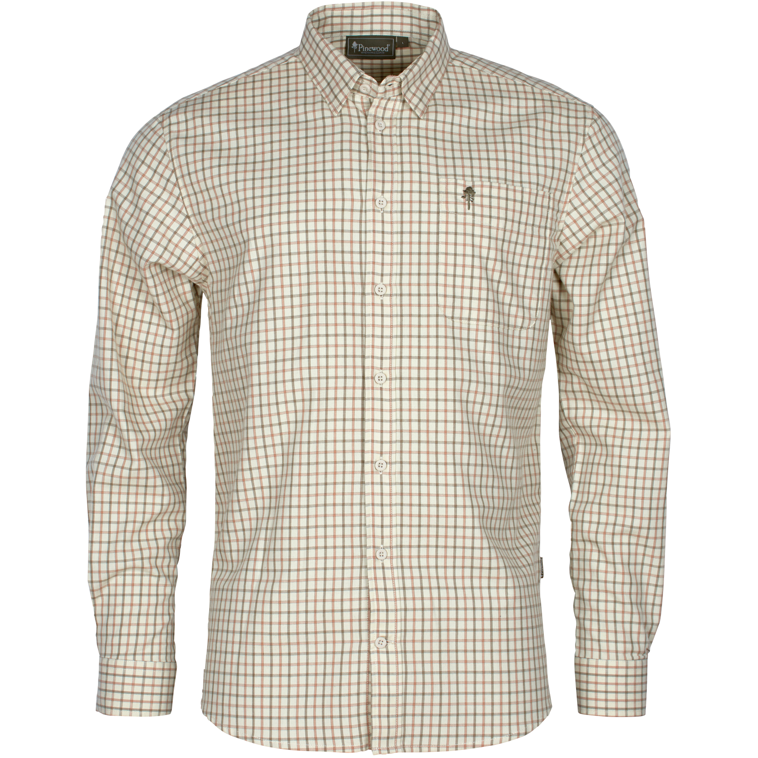Pinewood Nydala Grouse Shirt Men (Offwhite\/Green)