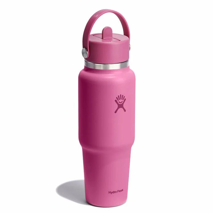 Hydro Flask 32oz Wide Mouth Insulated Travel Bottle + Flex Straw Cap - 946ml - Reef