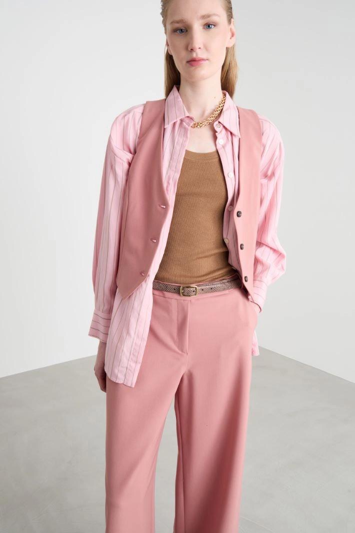 Animal print leather belt - ANIMAL