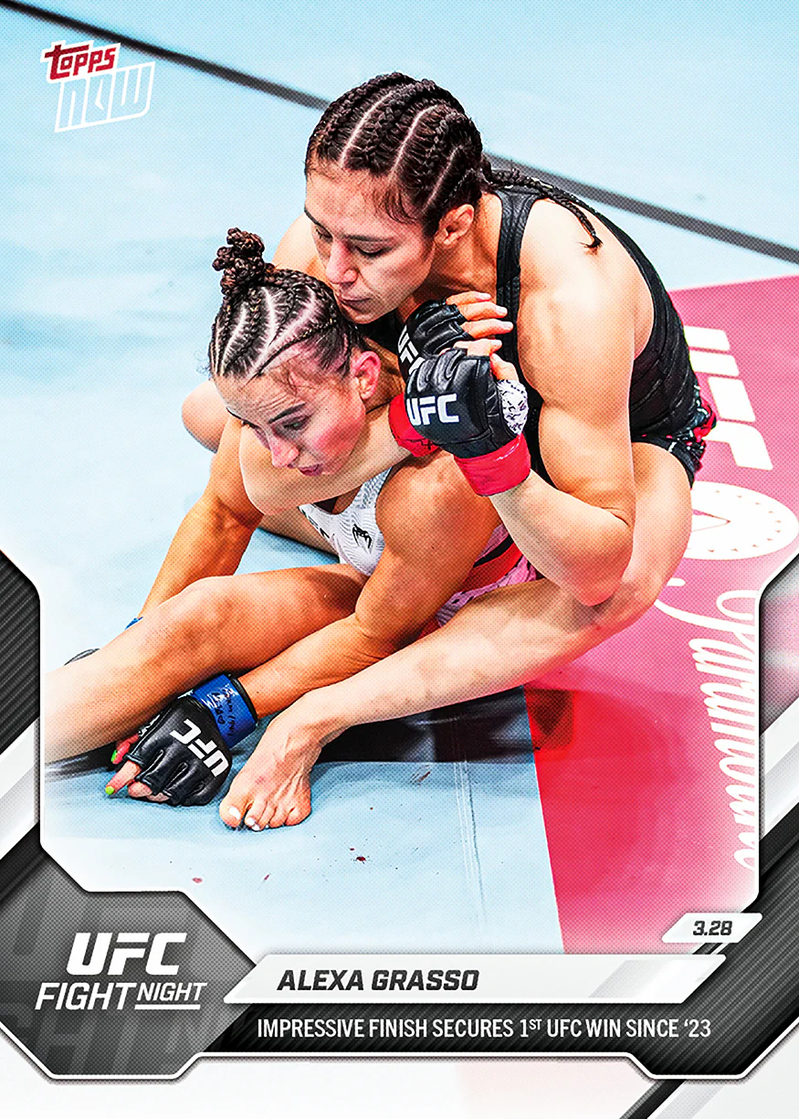 Alexa Grasso - 2026 UFC Topps NOW® - Card 11 - PR: 1940