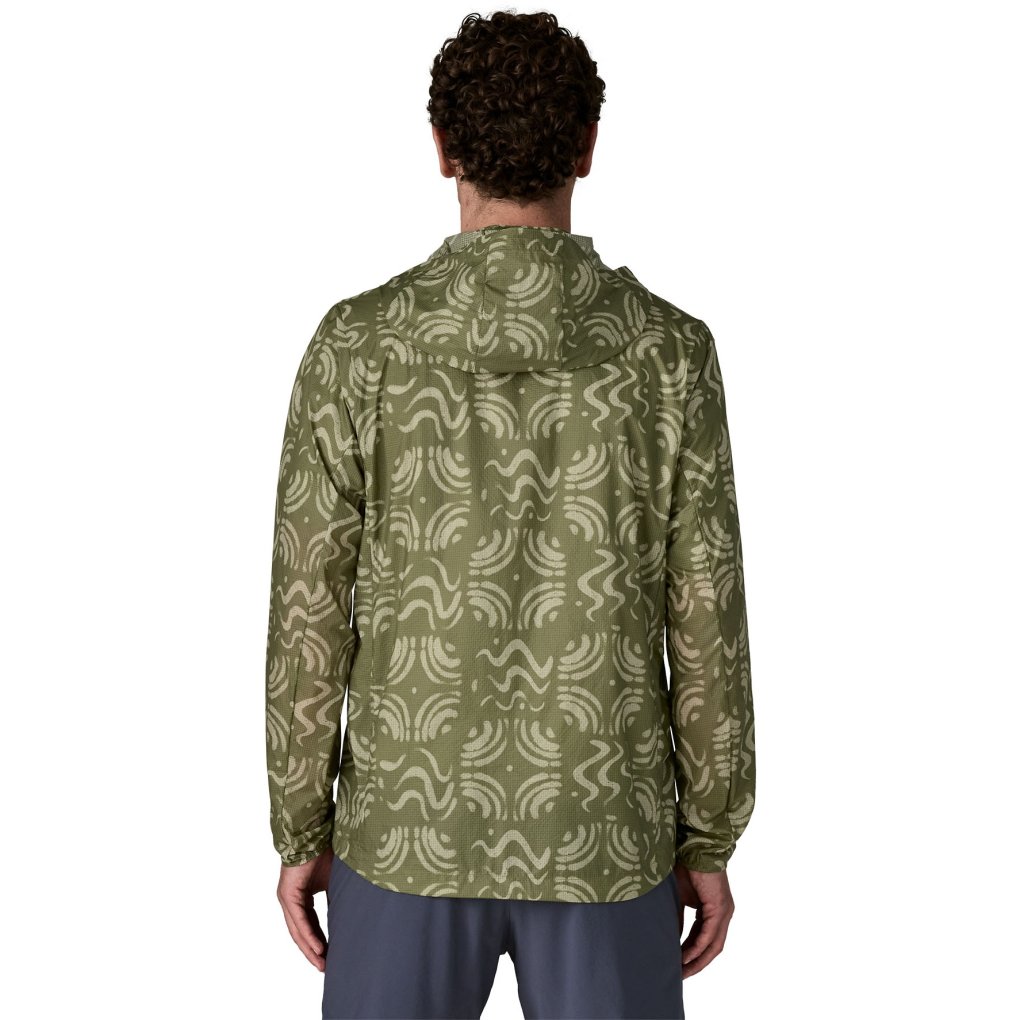 Patagonia Houdini Jacket Men - Sand Waves: Caper Green