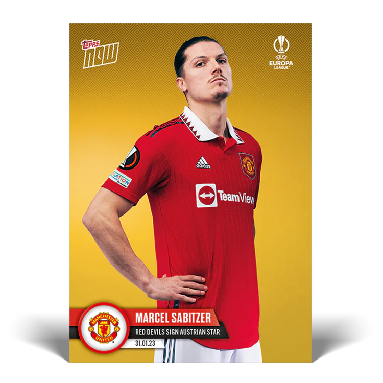 Topps UK - Red Devils sign Austrian star - EL TOPPS NOW® Card #23