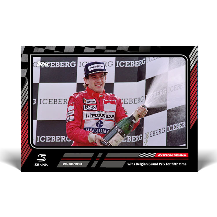 Topps UK - The Story of Senna - Card #35