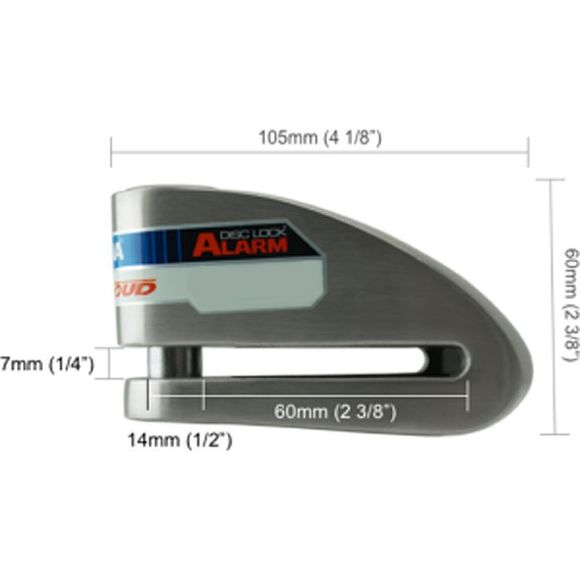 Anti-theft XENA Disc lock Alarm XX15 SRA UniversalRef: xe0057 / xx15