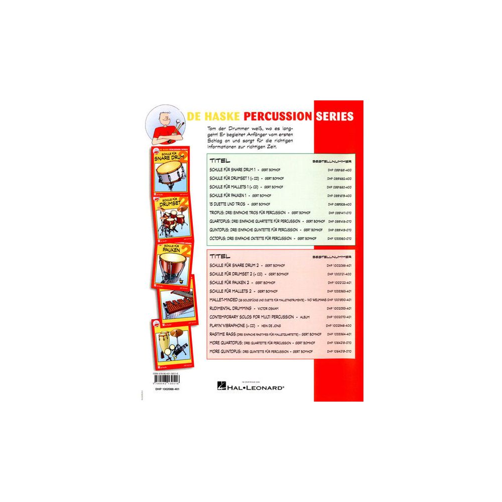 De Haske Schule Für Snare Drum 2 – Thomann Ireland