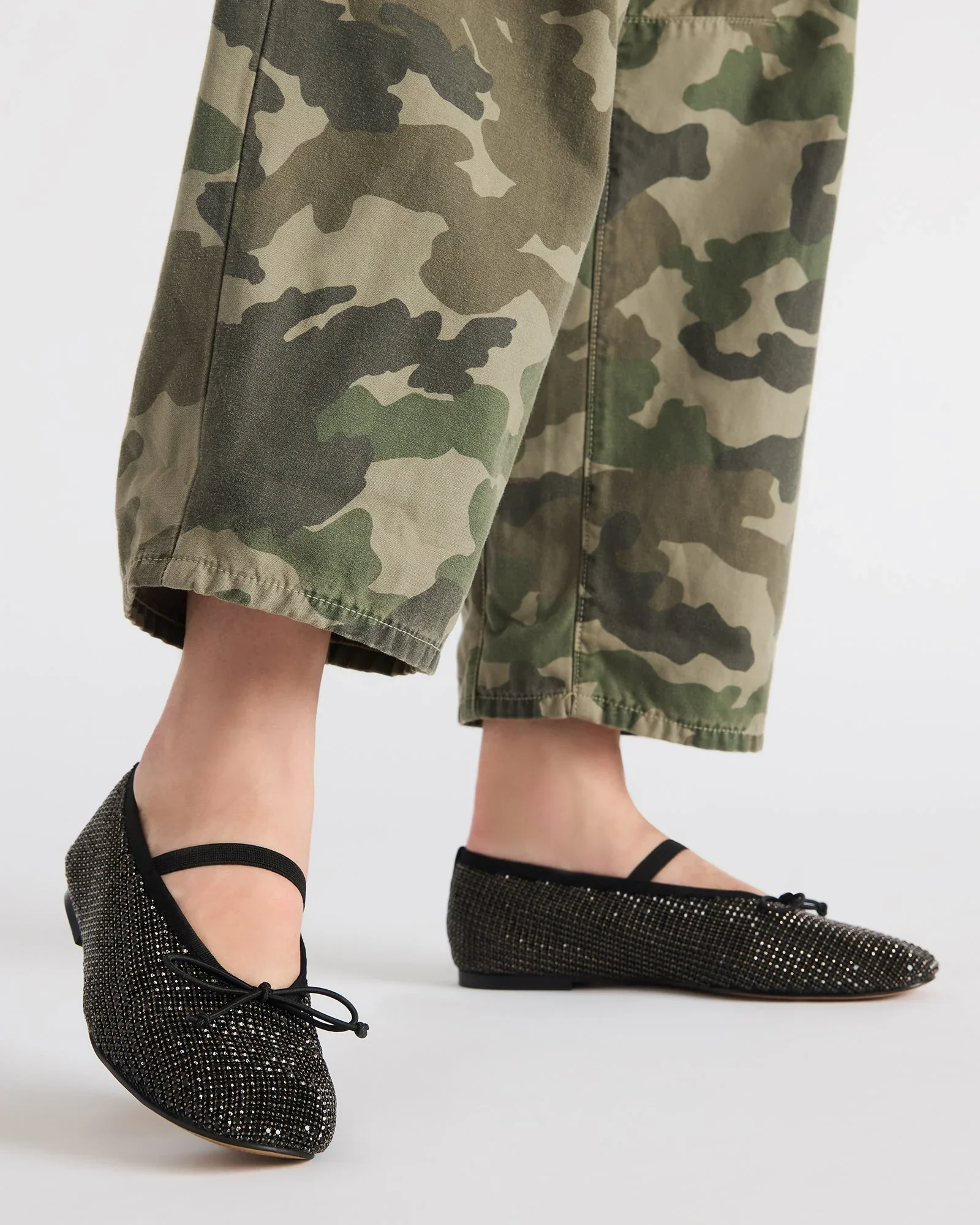 Delara Black Multi Rhinestones