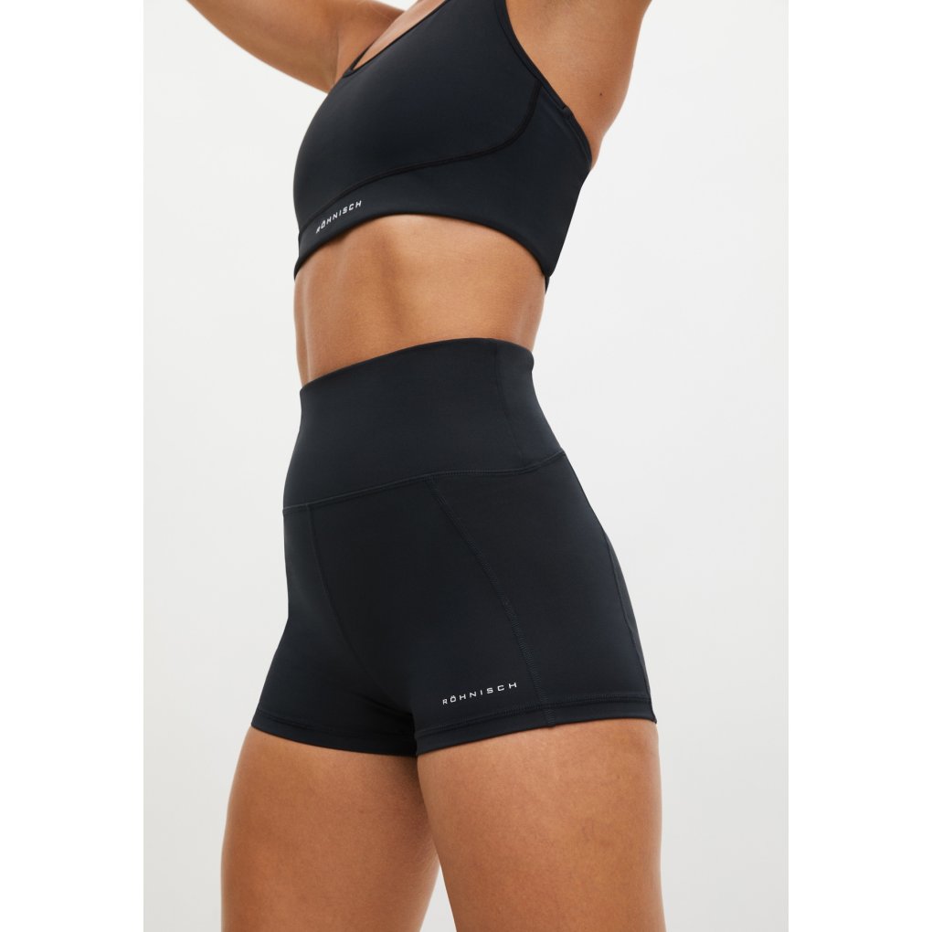 Röhnisch Flattering Curved Hotpants Women - Black