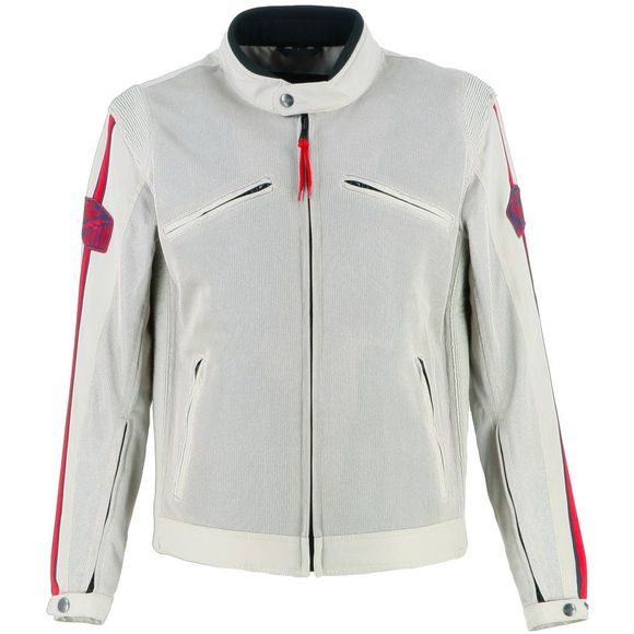 Helstons Von Dutch Fast Air Motorcycle Jacket - GrayRef: HS1384