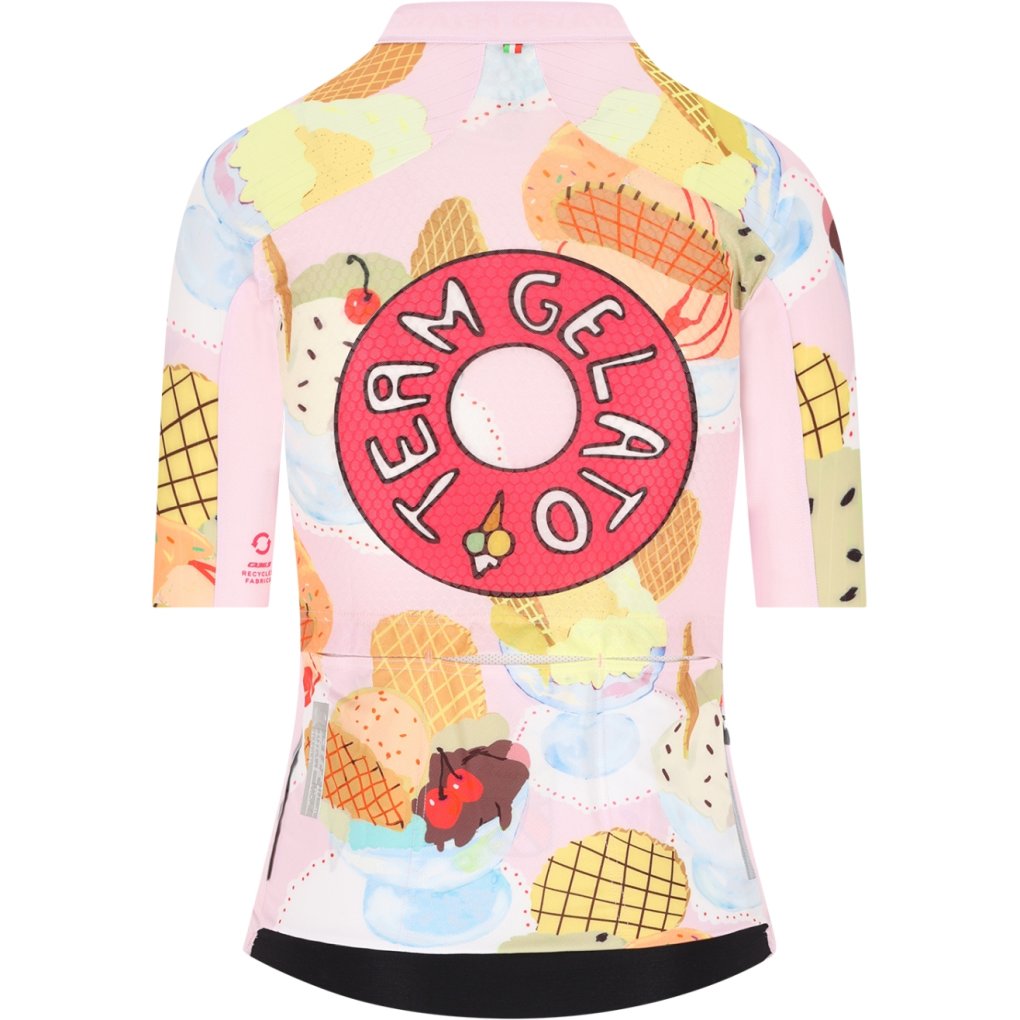 Q36.5 Gregarius Pro Team Gelato Short Sleeve Jersey Women - white