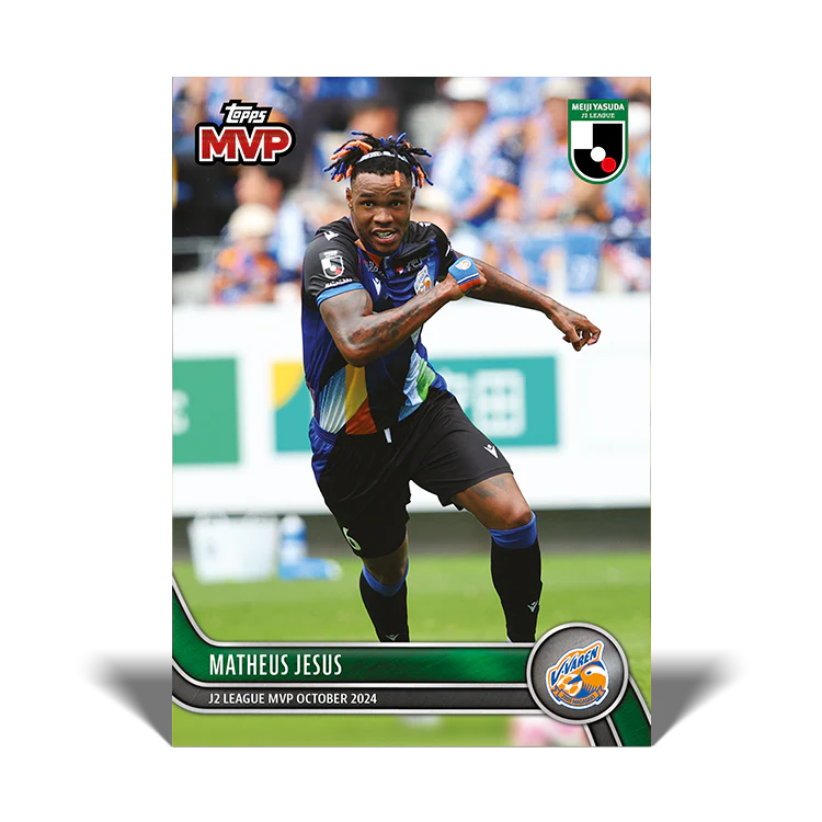 Matheus Jesus - J2 League MVP - October 2024 - 2024 J-League® Topps Now® Card 44