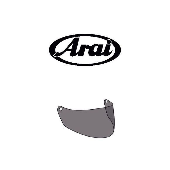 Arai SAL Helmet Screen - QUANTUM ST / AXCES - BlackRef: AI0603