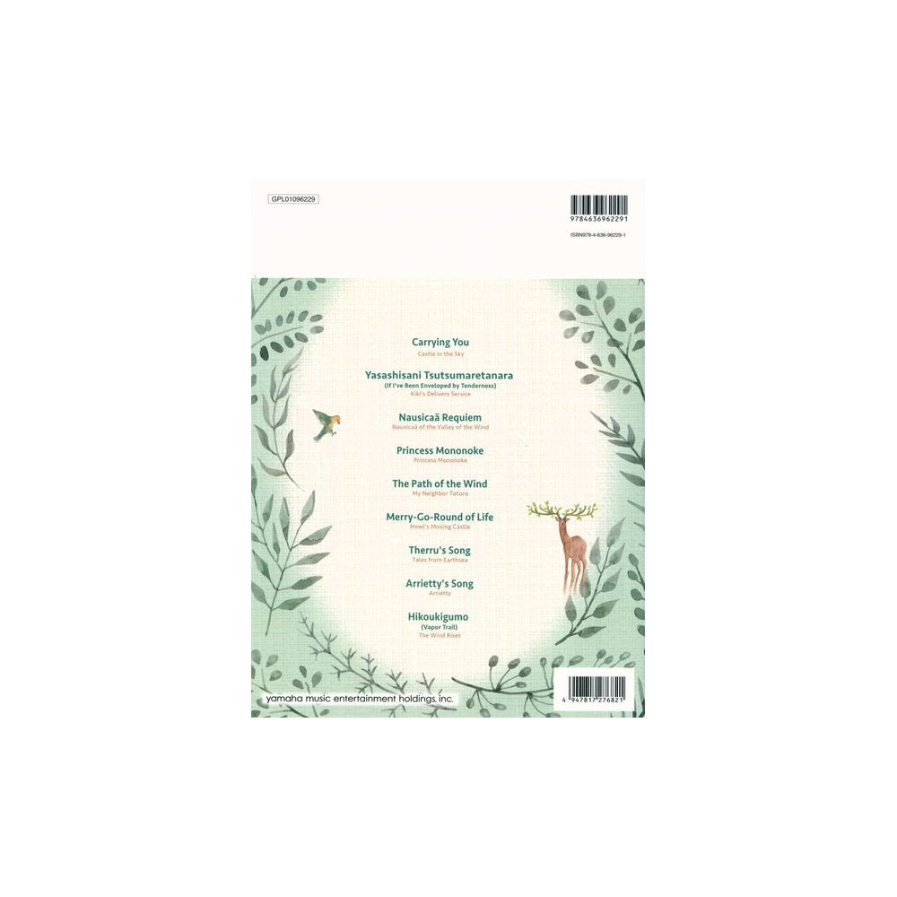 Yamaha Music Entertainment  Studio Ghibli Songs Guitar 2 – Thomann Ireland