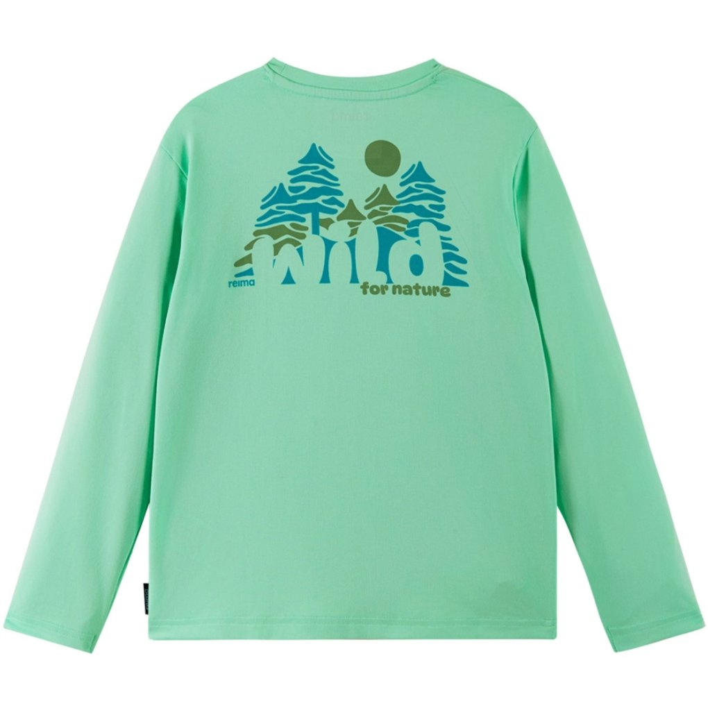 Reima Inista Long Sleeve T-Shirt Kids - fresh mint 87A0