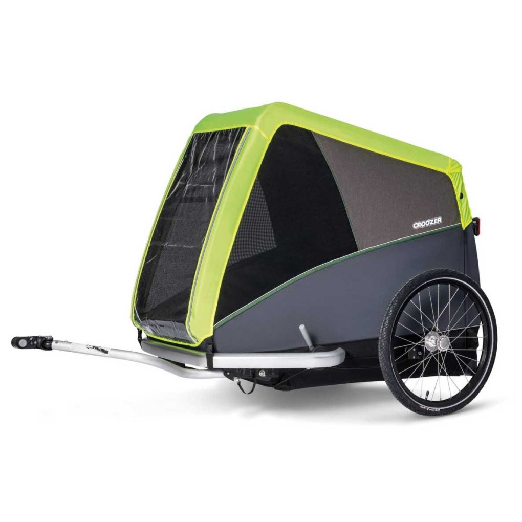 Croozer Rain Cover for Bike Trailer Dog Bruuno / Dog XXL - lightning yellow