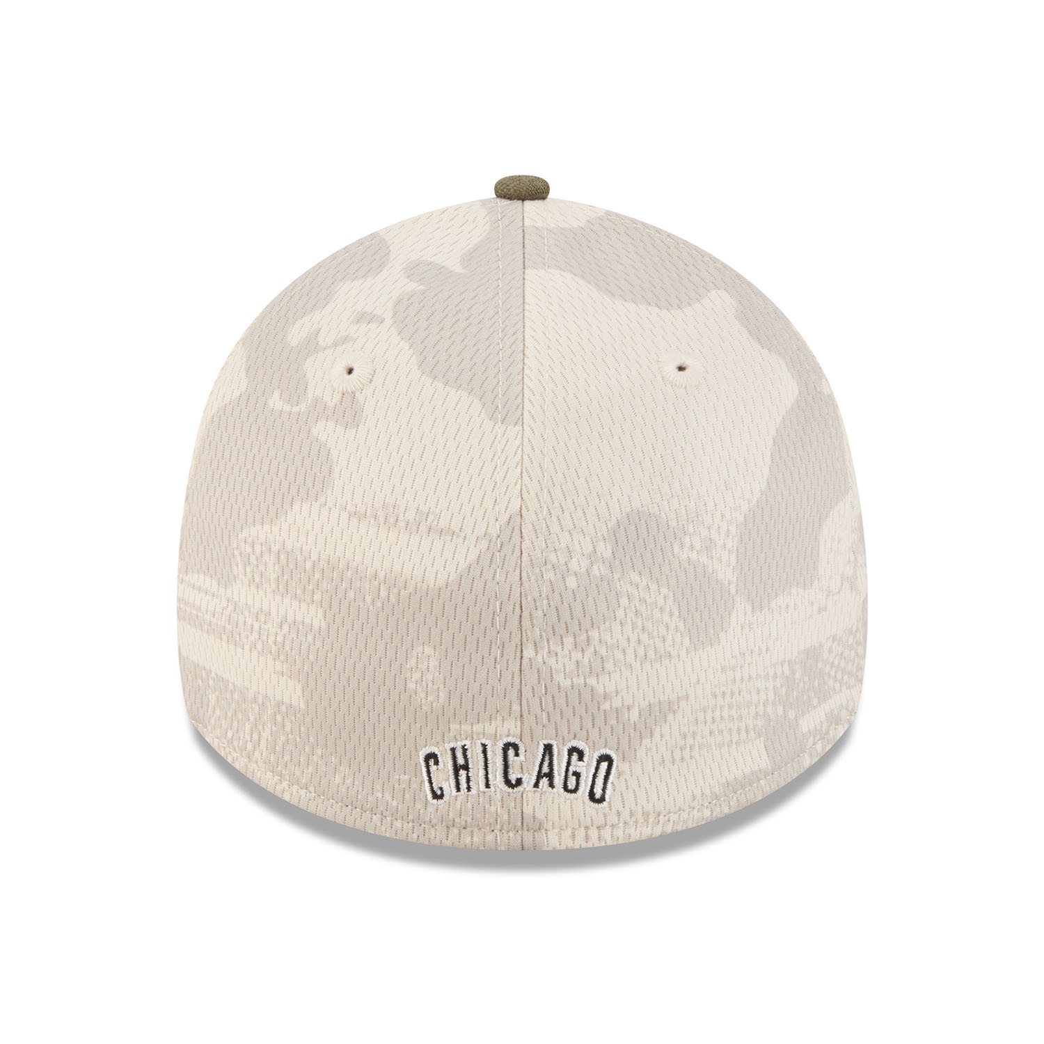 Chicago Cubs 2025 MLB Armed Forces New Era 39THIRTY Flex Cap