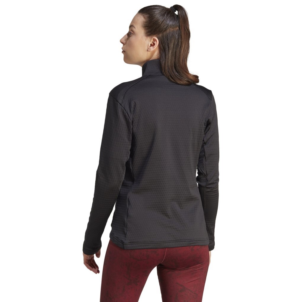 adidas TERREX Multi Light Fleece Full-Zip Jacket Women - black IB1814