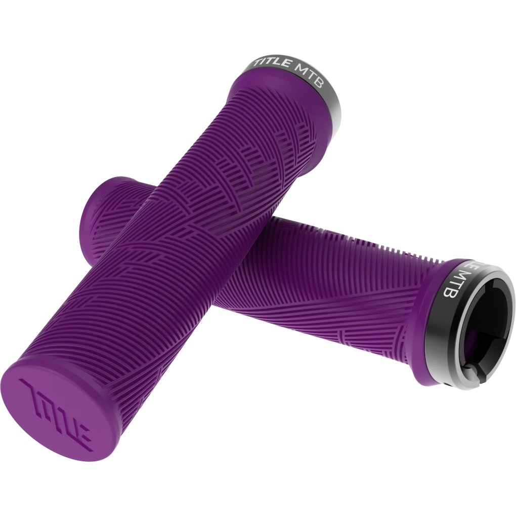 Title FORM Lock-On Grips Regular - purple