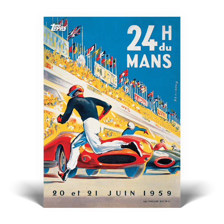 2023 Topps 24H of Le Mans Poster Art #14 - Topps UK