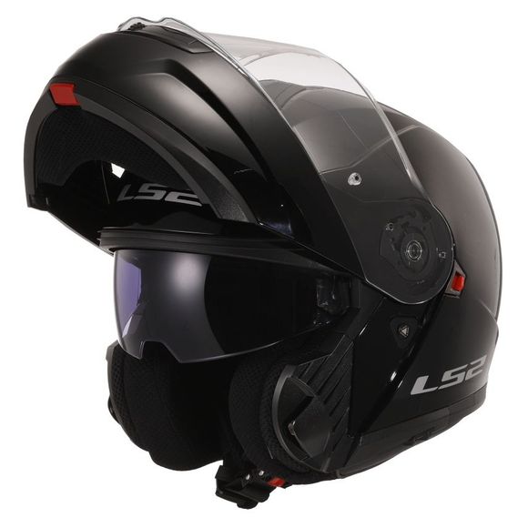 LS2 FF908 STROBE II Modular Helmet - BlackRef: LS0856