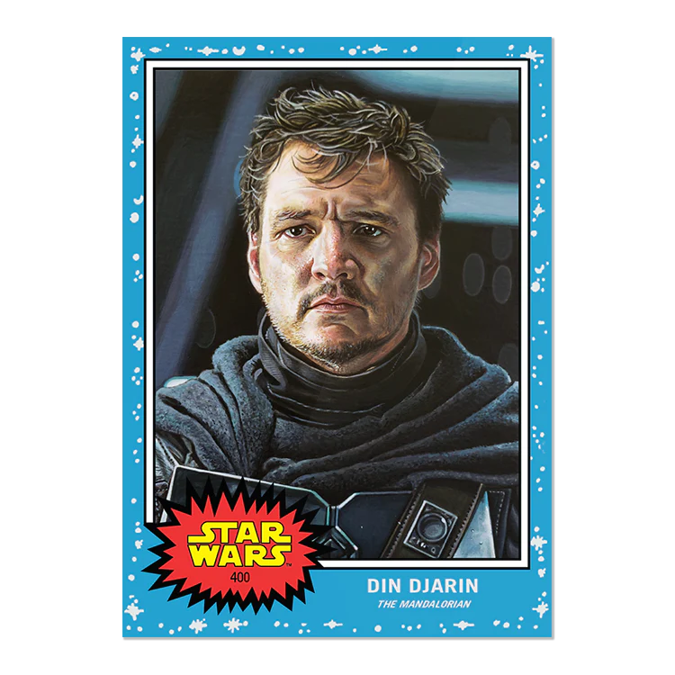 Topps UK - SW Living Set Card #400 - Din Djarin