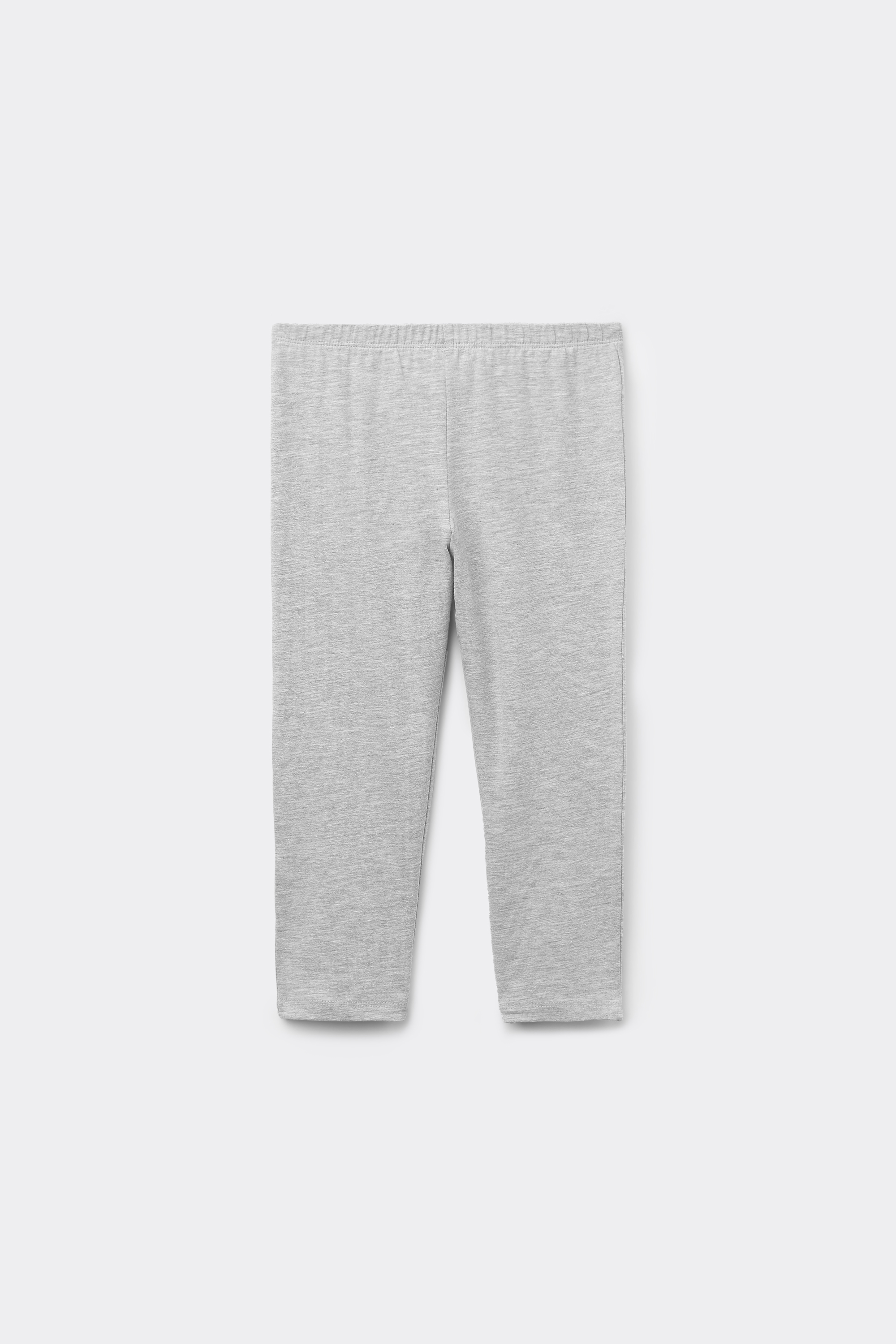 Girls’ Plain Colour Cotton Capri Leggings