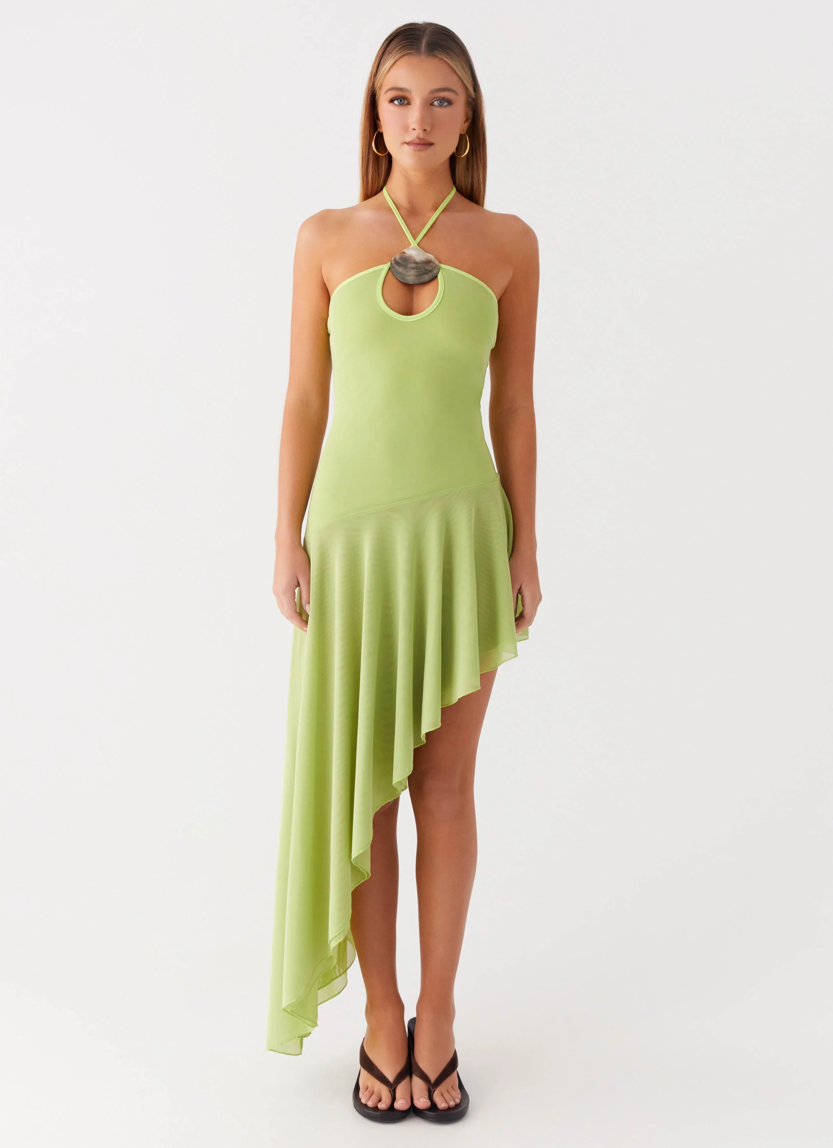 Avigalle Maxi Dress - Lime