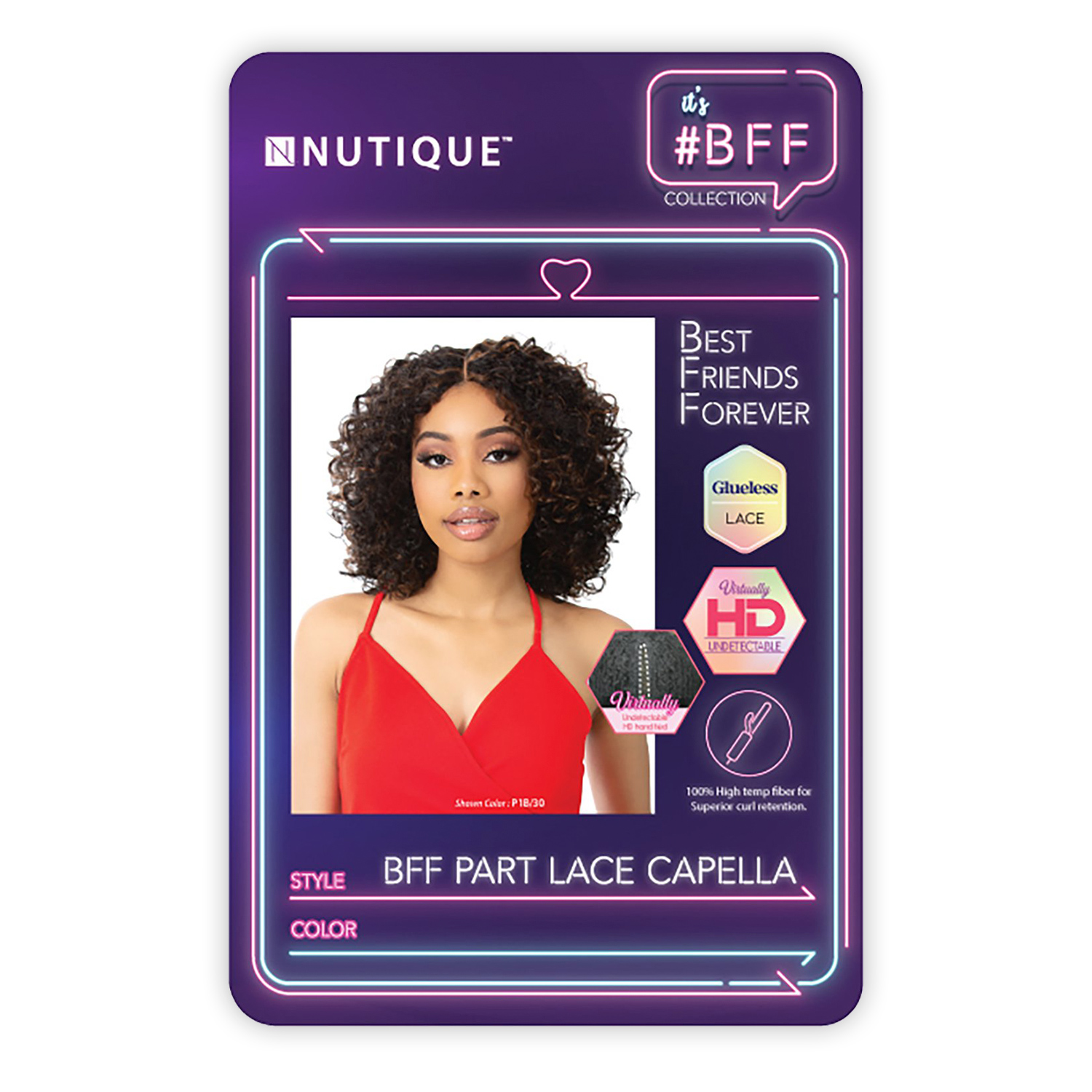 Nutique Wig Glueless BFF Part Lace Capella
