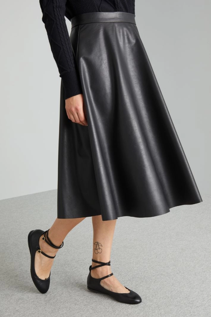 Half-circle skirt - BLACK