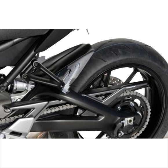 Ermax Rear mudguard with chain cover - Blue / BlackRef: EM1323