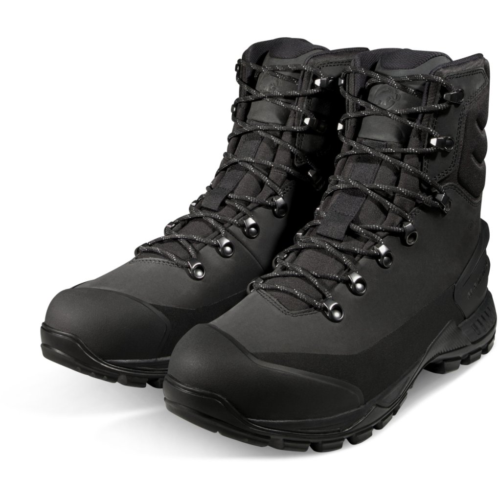 Mammut Blackfin Leather High GTX Shoes Men - black
