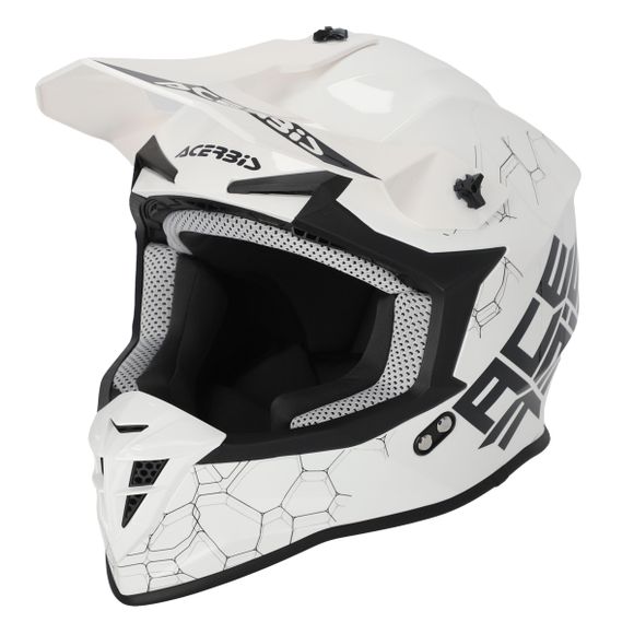 Casque cross Acerbis LINEAR 22.06 2024 - BlancRef : AE5309