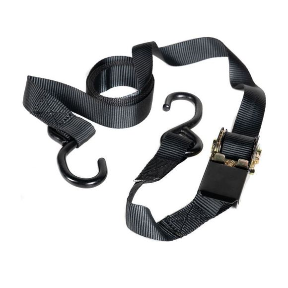 KOOROOM rattling strap of 2 - 180cm universal - blackRef: KOR0132