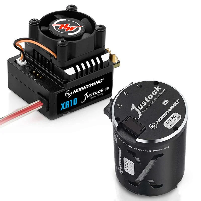 XERUN XR10 JUSTOCK G3S COMBO, JS4 13.5T G2.1 Motor, Hobbywing, 38020371