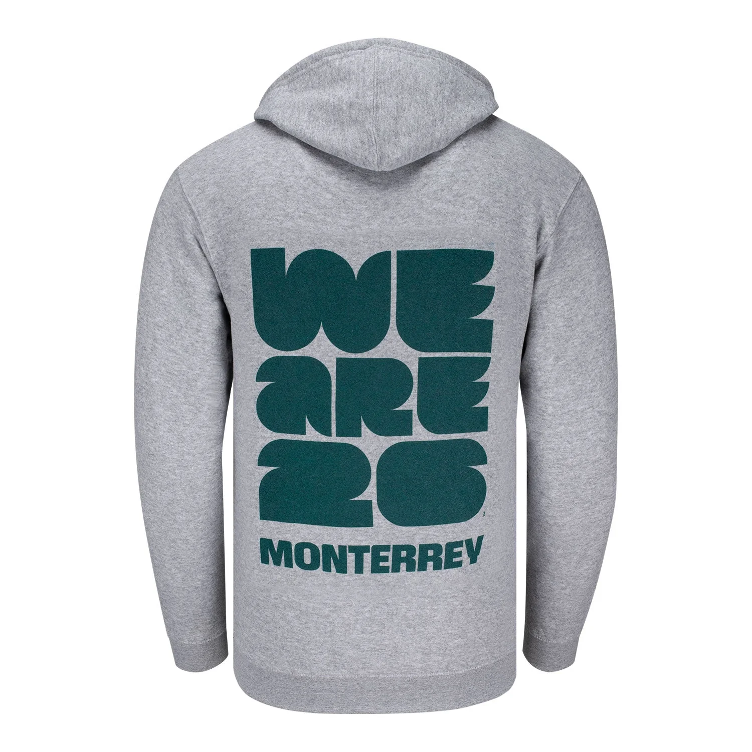 2026 Soccer Fan Collection Monterrey Grey Hoodie - Unisex