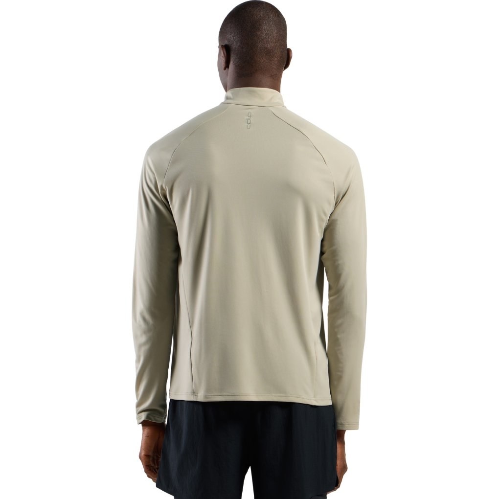 Odlo Essentials Half-Zip Running Mid Layer Men - agate gray