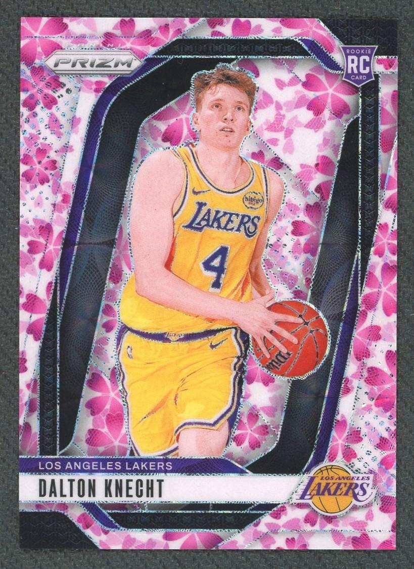2024/25 Panini Prizm Dalton Knecht Cherry Blossom Rookie /20
