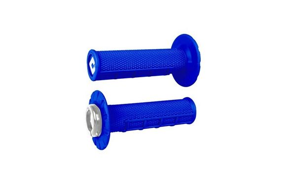 Odi ATV v2.1 Lock handlebar grips - On semi - embossed blue black UniversalRef: ODI00182A / 1129635005