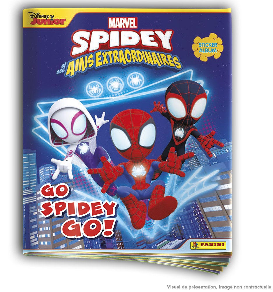 Spidey and Amazing Friends - missing stickers