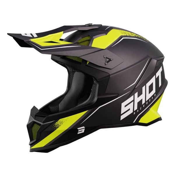 Shot cross LITE Helmet - PRISM 2025 - Black / YellowRef: SO2429