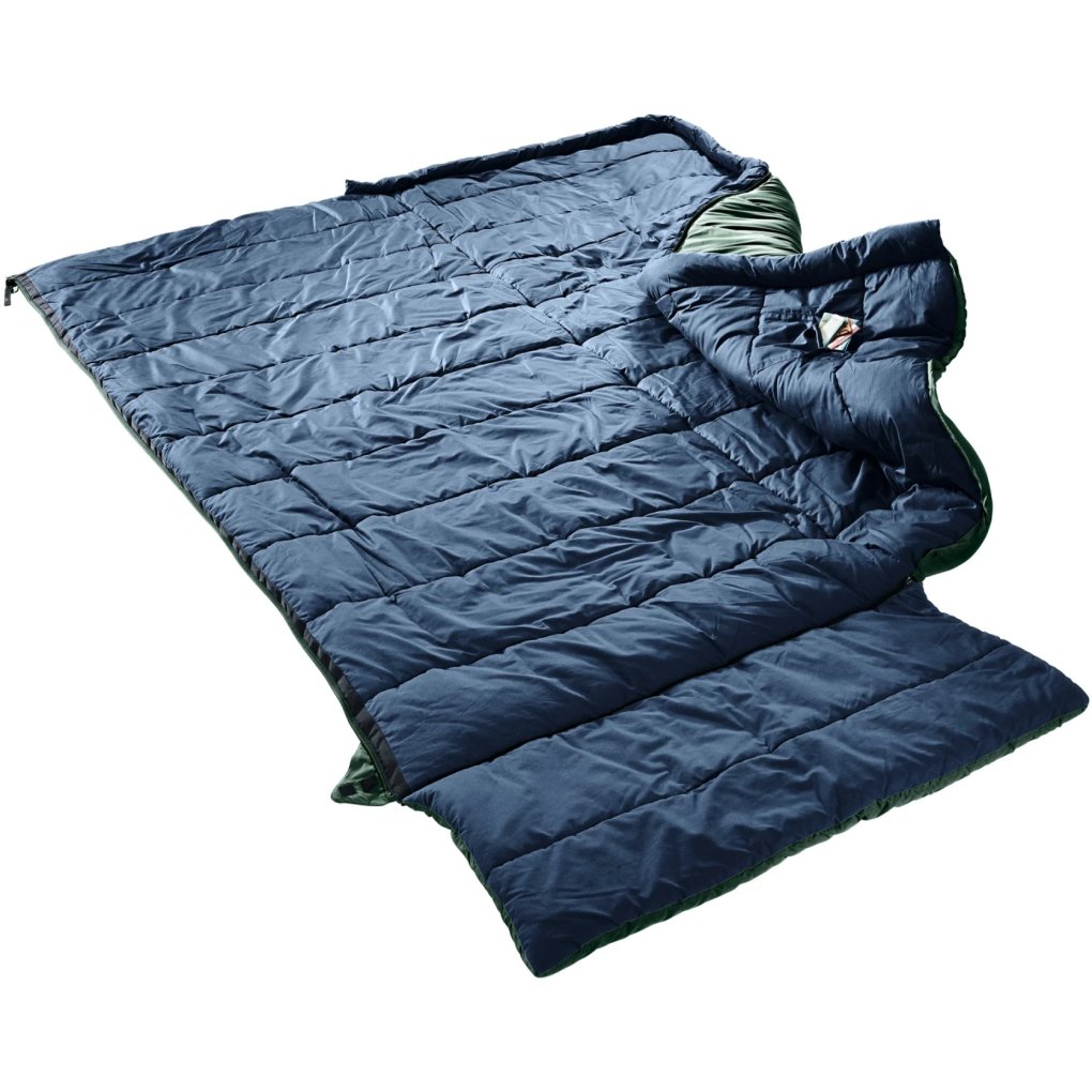 Deuter Orbit SQ +6C/43F Sleeping Bag - zip left - ivy-ink
