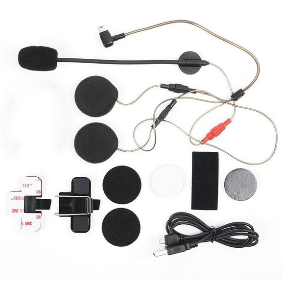 Dexter D1 EVO Intercom Parts 2nd Helmet Intercom Kit - BlackRef: DX0154