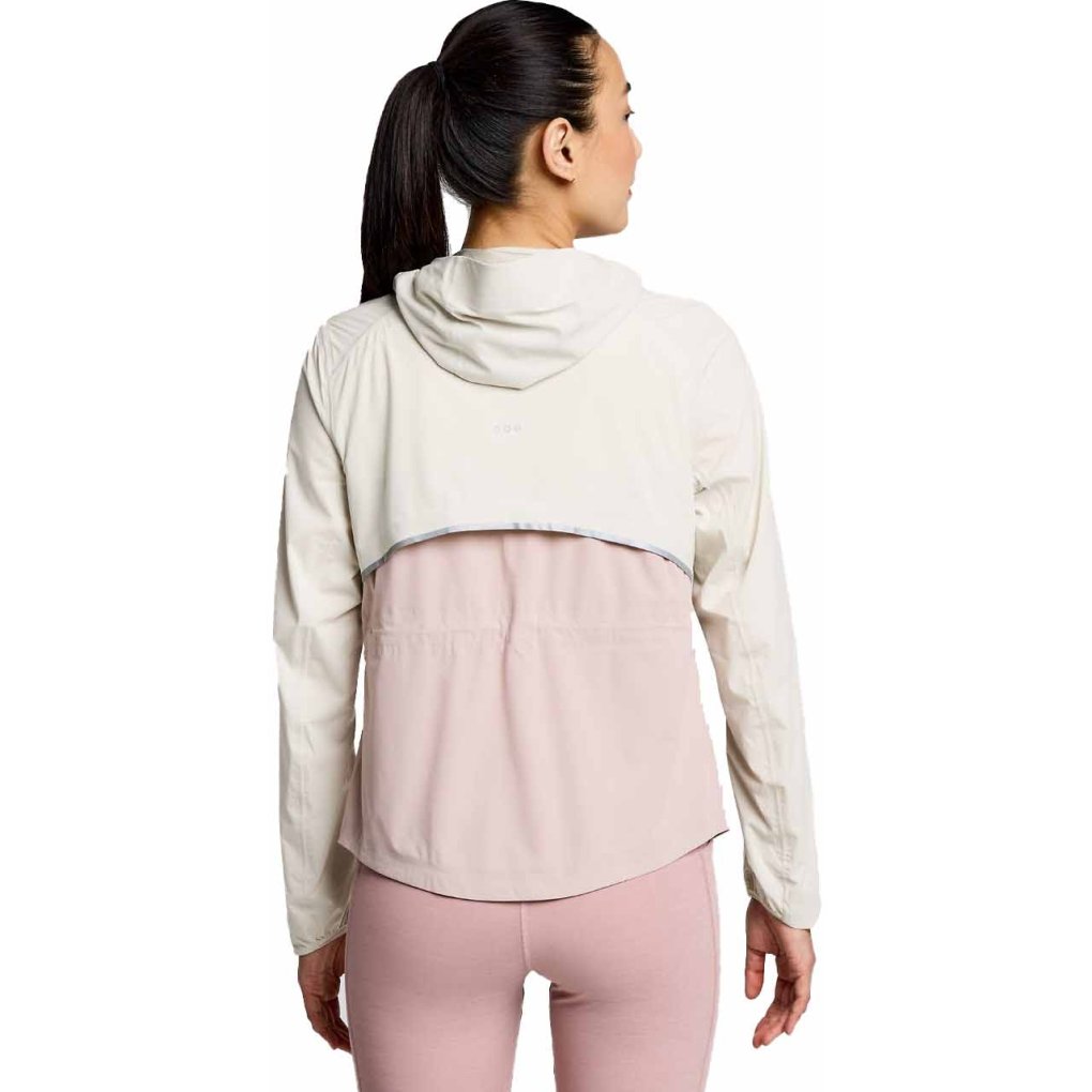Saucony Runshield Jacket Women - linen