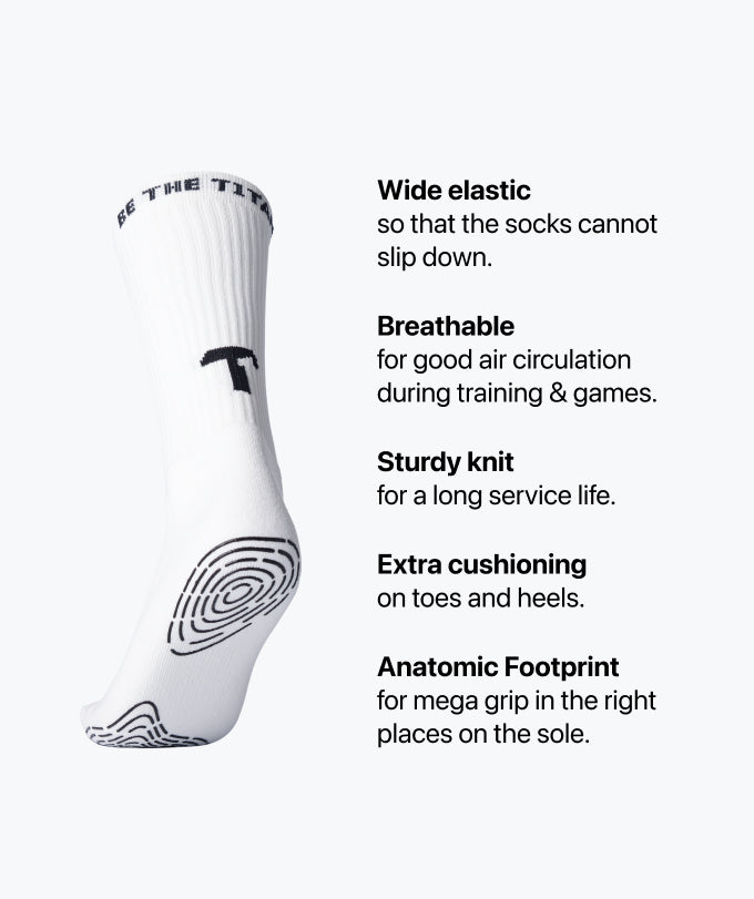 Grip Socks - White