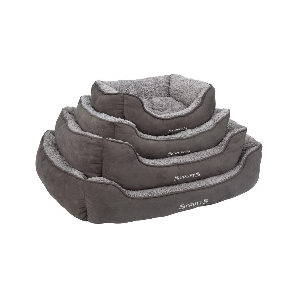 Scruffs Cosy Box Bed - Grey - S