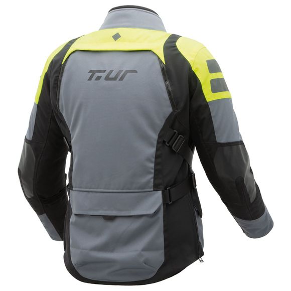 Motorcycle Jacket T.Ur Ushuaia - Gray / YellowRef: TUR0009