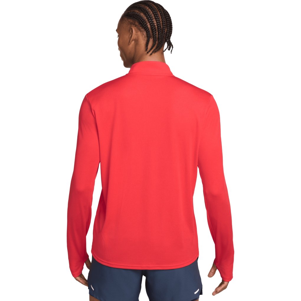 Nike Pacer Dri-FIT Half Zip Longsleeve Top Men - lite crimson/reflective silver FQ2494-696