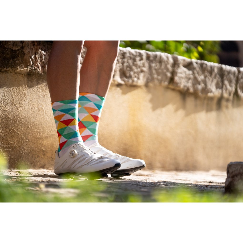 SPORCKS Cycling Socks - Coll De Rates Green