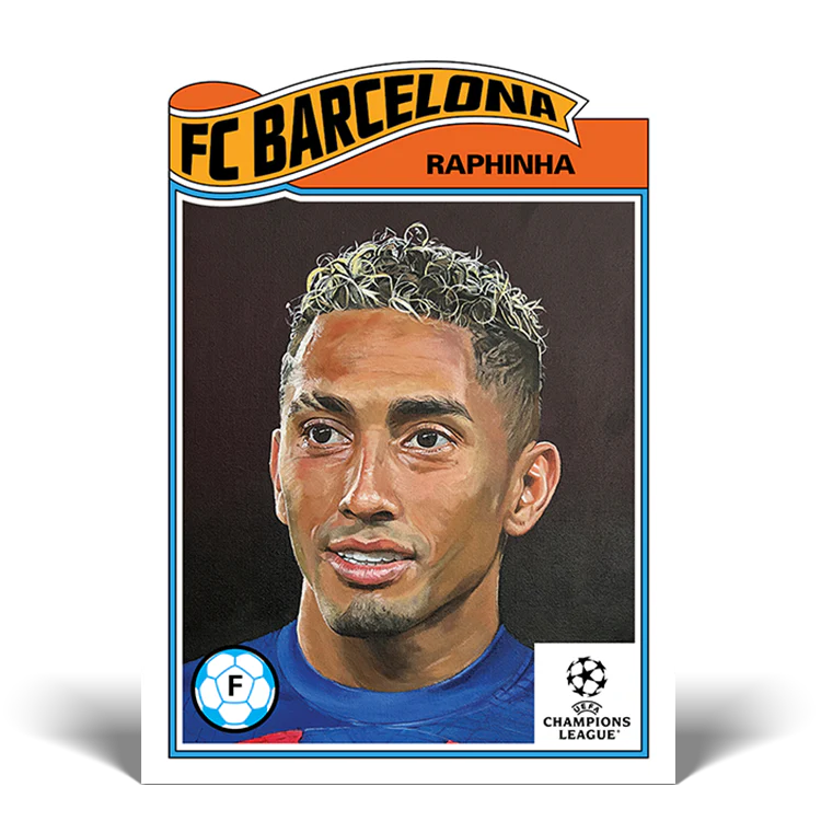 Topps UK - UCC Living Set Card #570 - Raphinha
